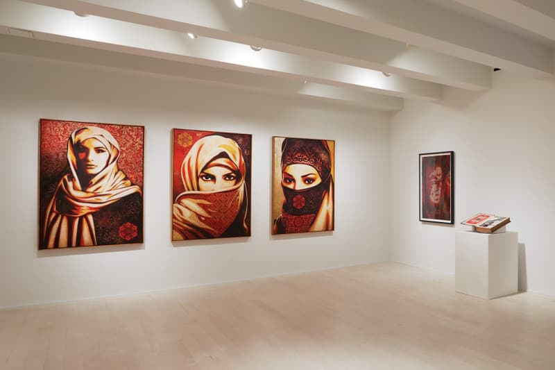 Shepard Fairey On Our Hands Exhibition
