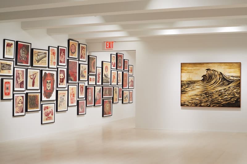 Shepard Fairey On Our Hands Exhibition