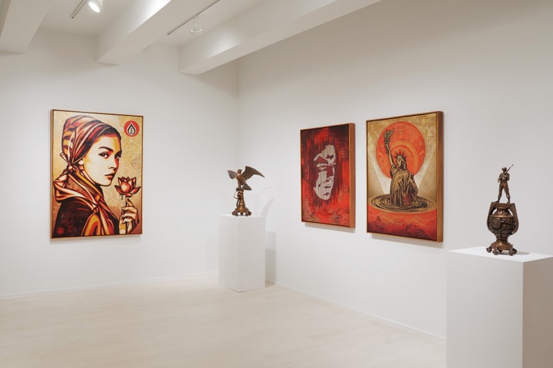 Shepard Fairey On Our Hands Exhibition