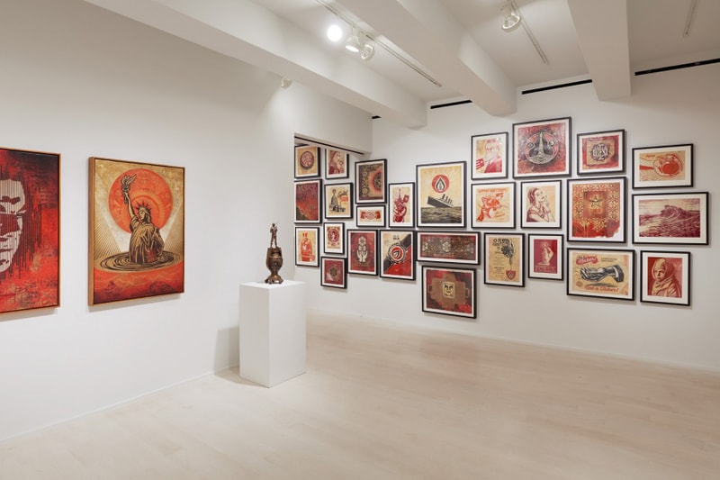 Shepard Fairey On Our Hands Exhibition