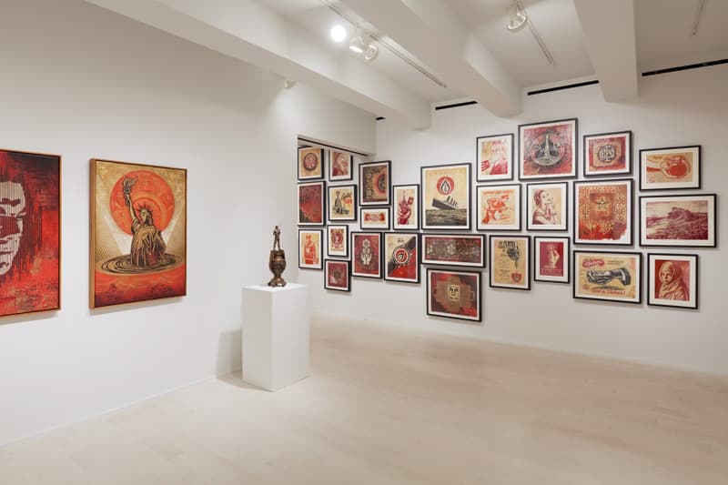 Shepard Fairey On Our Hands Exhibition
