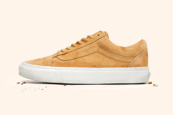 size? vans old skool ca clay 
