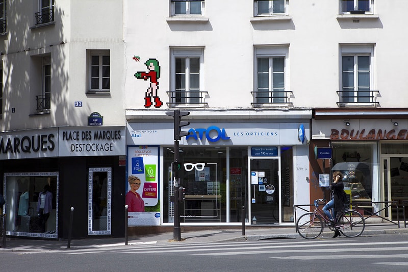 Space Invaders Paris