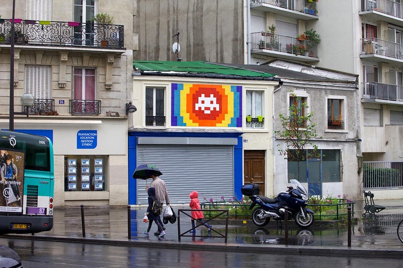 Space Invaders Paris