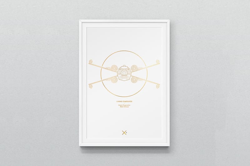 These 'Star Wars' Spaceship Posters Are Graphic Design Masterpieces