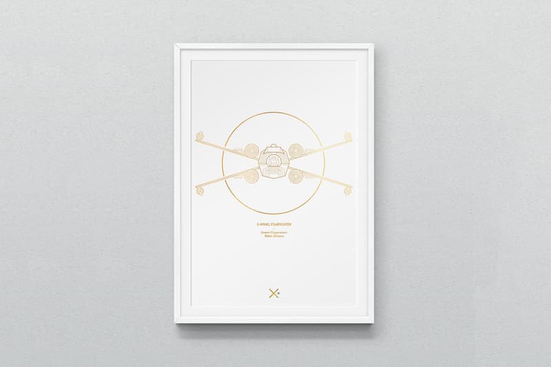 Star Wars Spaceship Posters