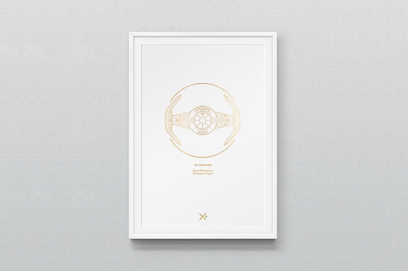 Star Wars Spaceship Posters