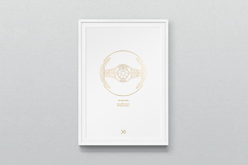 Star Wars Spaceship Posters