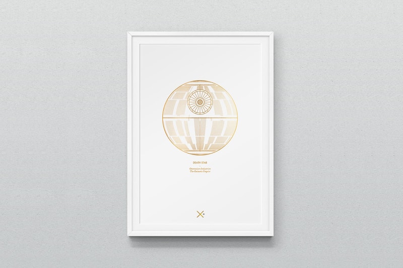 Star Wars Spaceship Posters