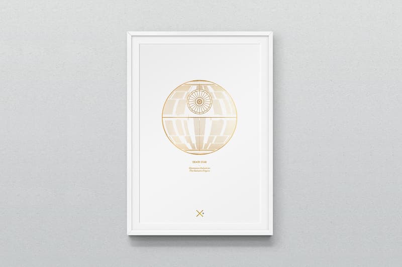 Star Wars Spaceship Posters