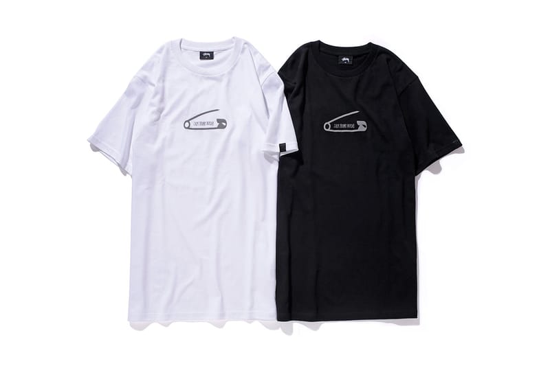 Stussy x JAM HOME MADE "Safetypin" T-Shirts