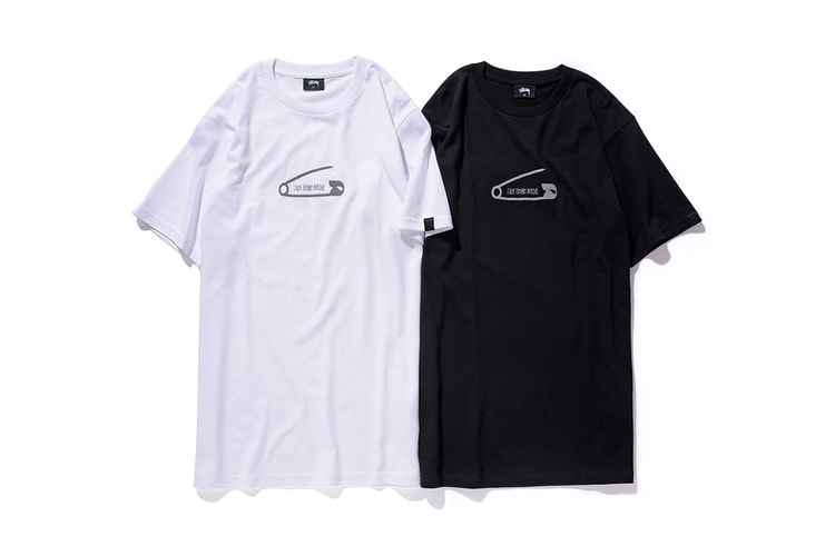 Stussy x JAM HOME MADE "Safetypin" T-Shirts