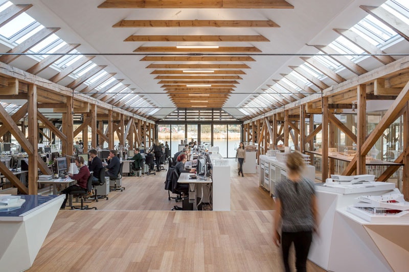 Take a Look at These Old Boat Houses Repurposed Into New Offices