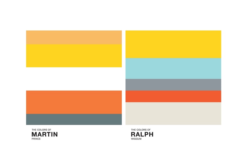 The Simpsons Pantone 