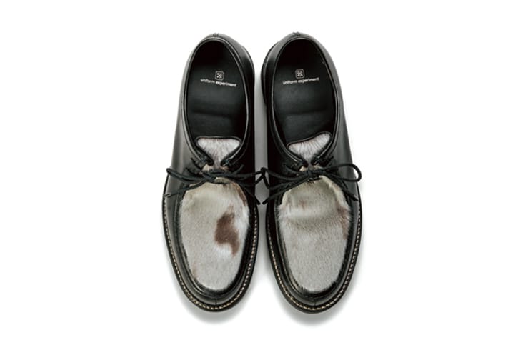uniform experiment 2015 Fall/Winter Seal Fur Footwear