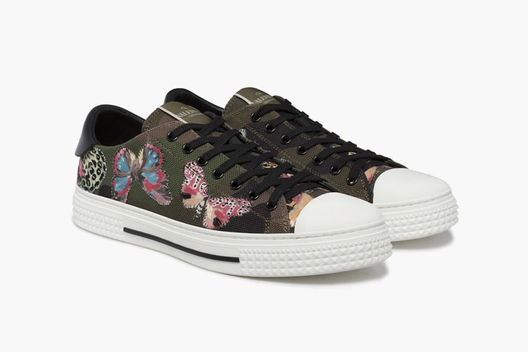 Valentino 2016 Spring "Butterfly Print" Sneaker