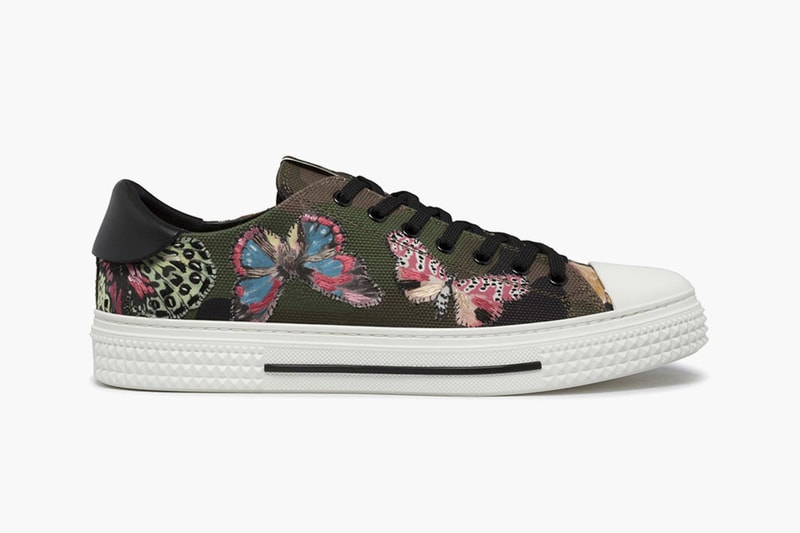 Valentino 2016 Spring "Buttefly Print" Sneaker
