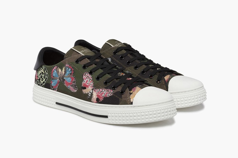 Valentino 2016 Spring "Buttefly Print" Sneaker