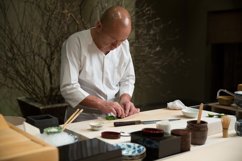 A Look Inside Masa, America's First 3-Michelin Star Sushi Restaurant