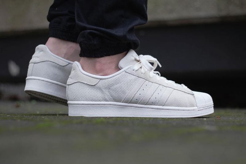 adidas superstar perforated