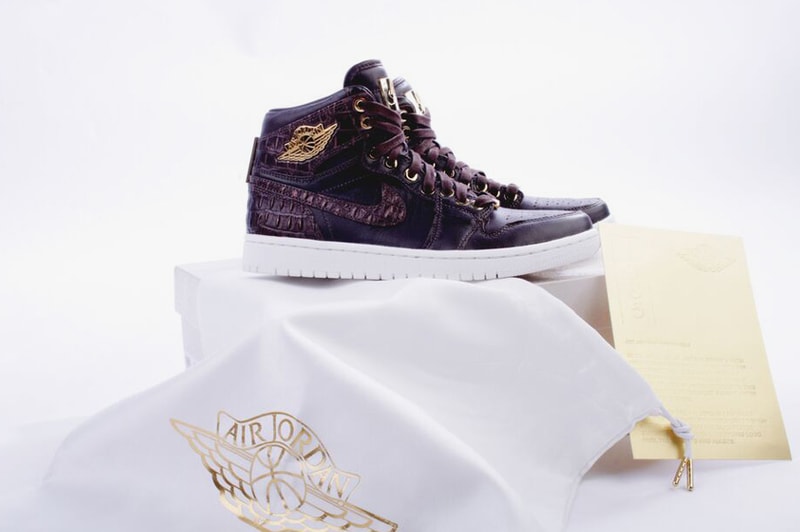 Air Jordan 1 Pinnacle "Brown Croc" 