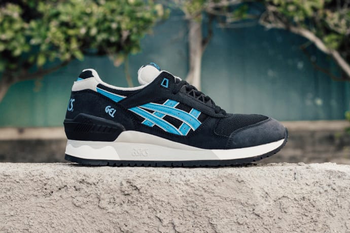 asics gel respector black