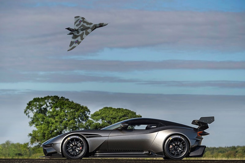 Aston Martin Vulcan Meets Vulcan XH558 Bomber