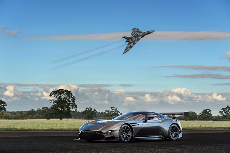 Aston Martin Vulcan Meets Vulcan XH558 Bomber