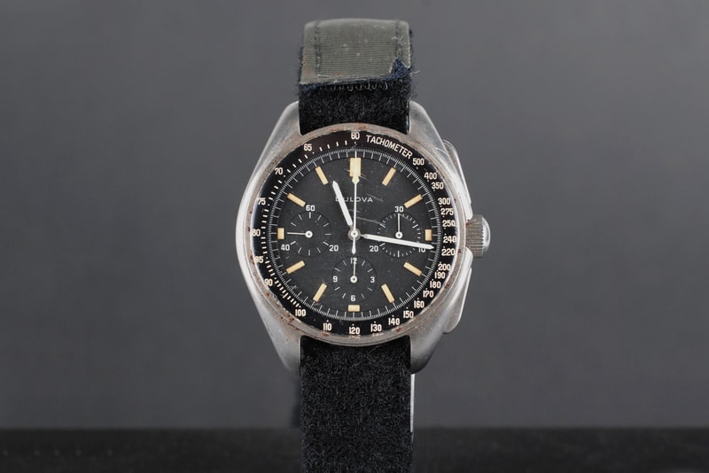Apollo 15 Astronaut Dave Scott Bulova Chronograph Auction