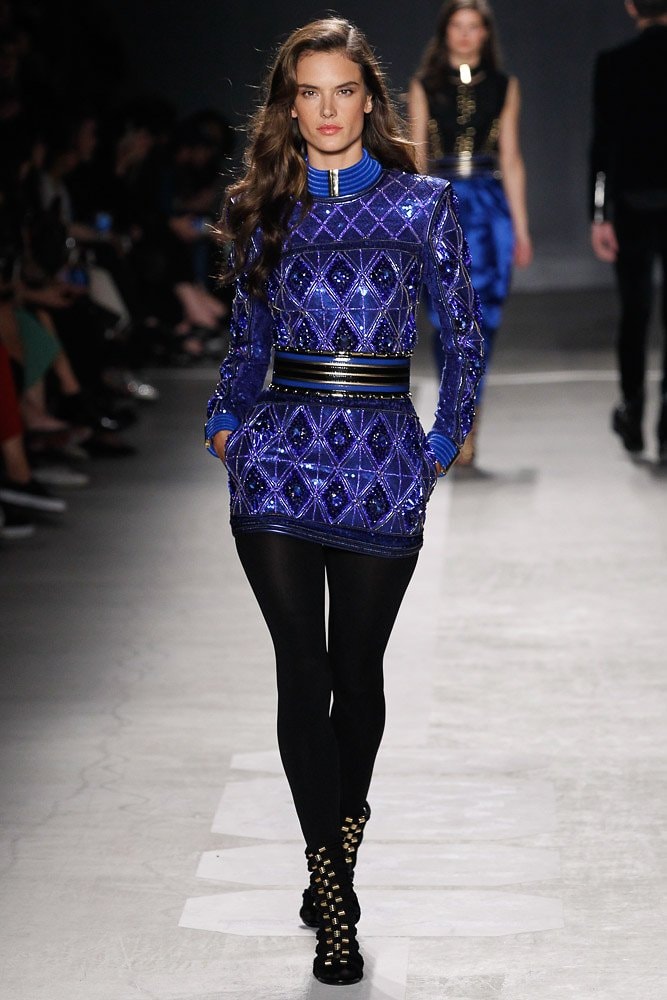 Balmain H&M 2015 Fall/Winter Runway Show
