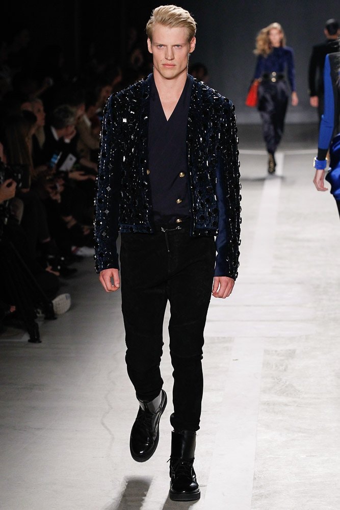 Balmain H&M 2015 Fall/Winter Runway Show