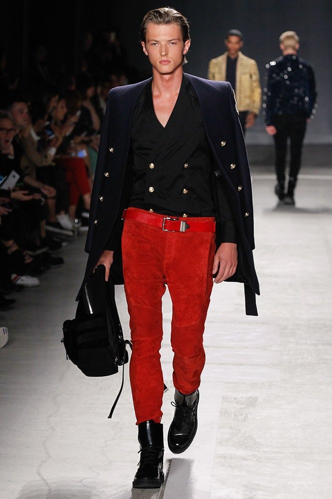 Balmain H&M 2015 Fall/Winter Runway Show