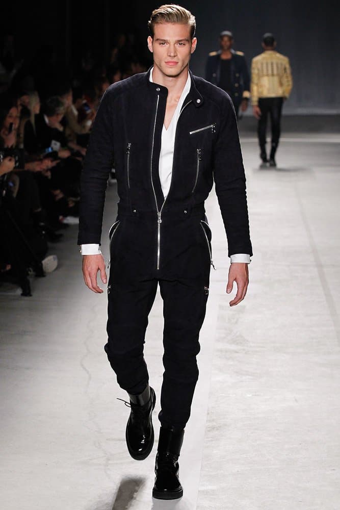 Balmain H&M 2015 Fall/Winter Runway Show