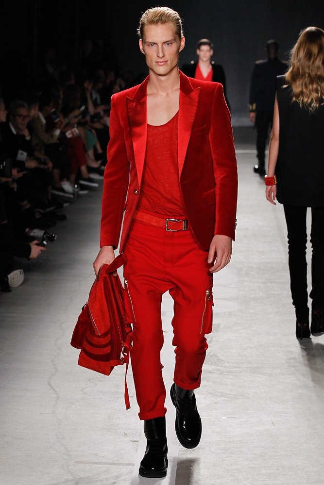 Balmain H&M 2015 Fall/Winter Runway Show