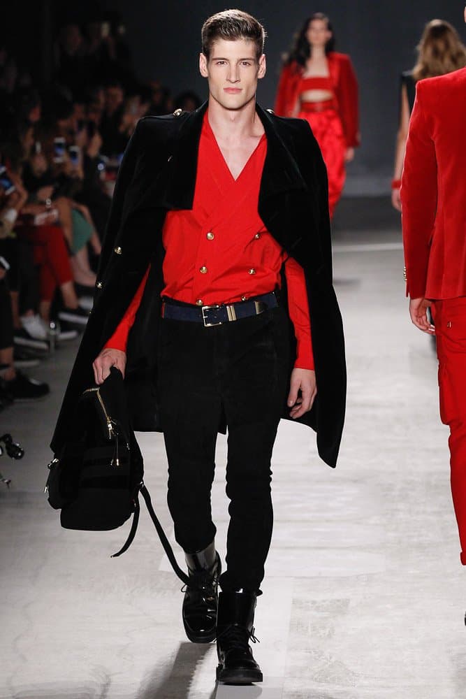 Balmain H&M 2015 Fall/Winter Runway Show