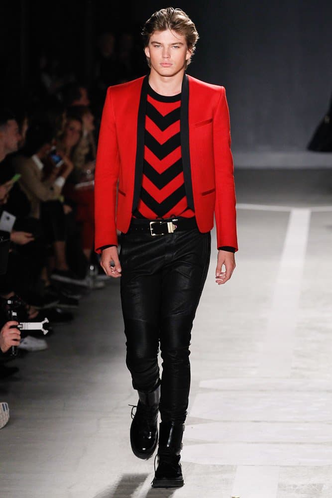 Balmain H&M 2015 Fall/Winter Runway Show