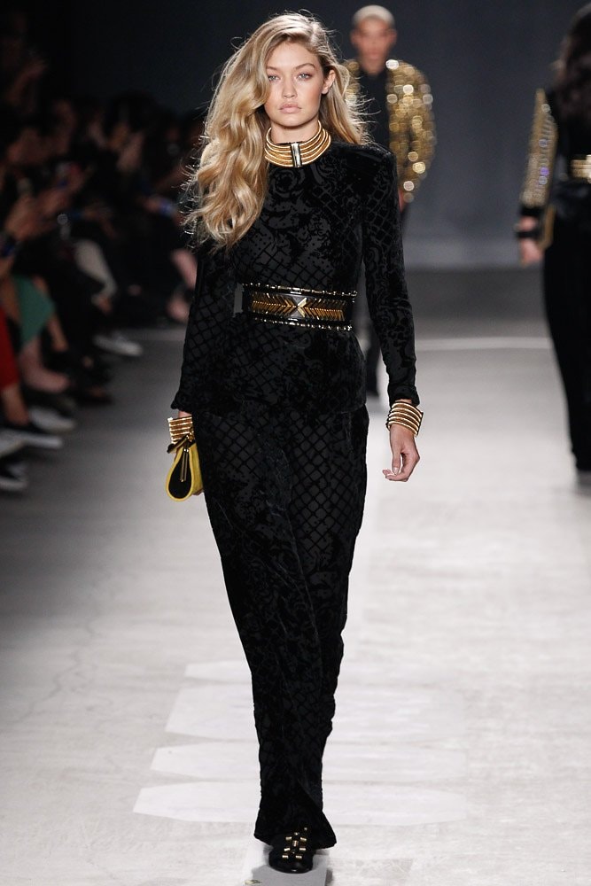 Balmain H&M 2015 Fall/Winter Runway Show