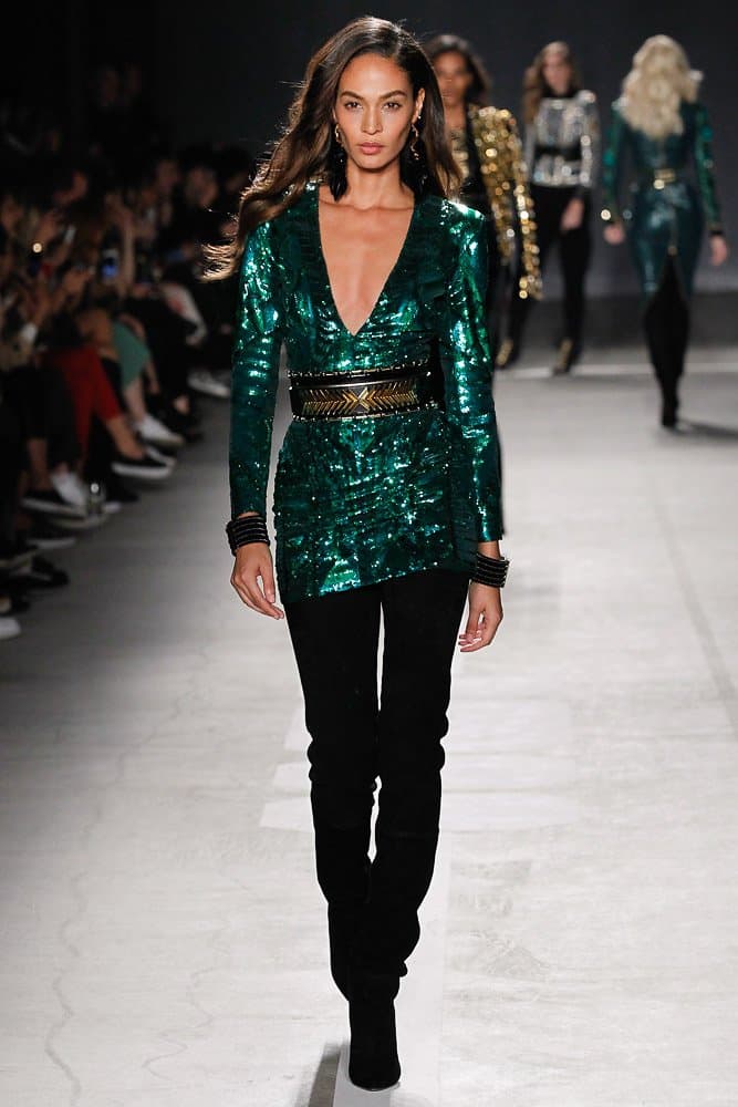 Balmain H&M 2015 Fall/Winter Runway Show