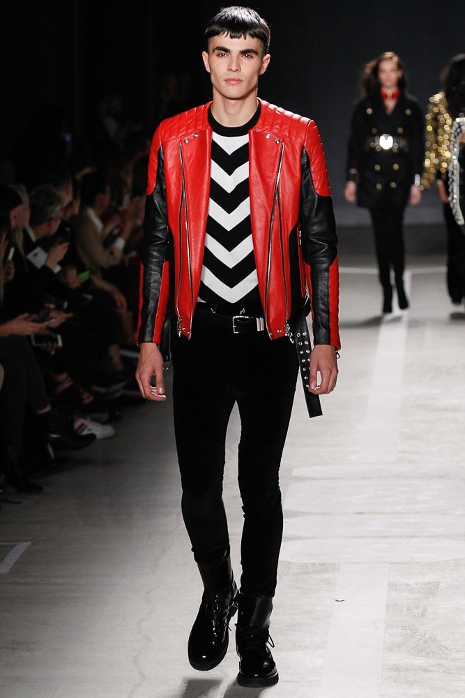 Balmain H&M 2015 Fall/Winter Runway Show