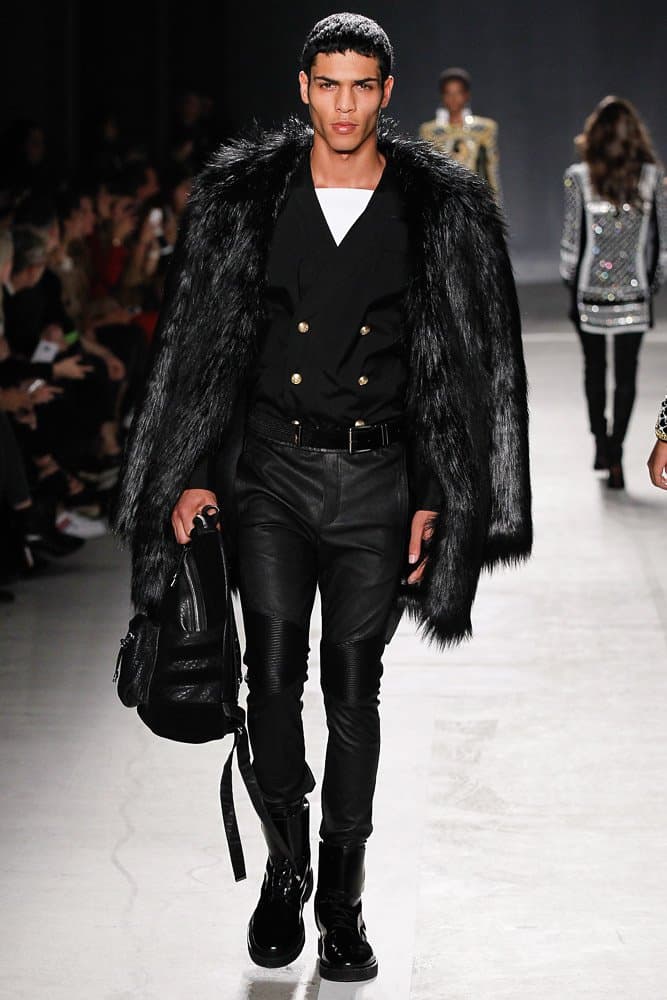 Balmain H&M 2015 Fall/Winter Runway Show