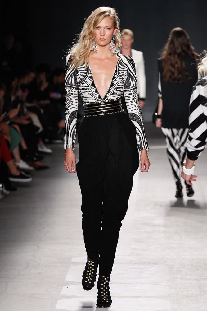 Balmain H&M 2015 Fall/Winter Runway Show