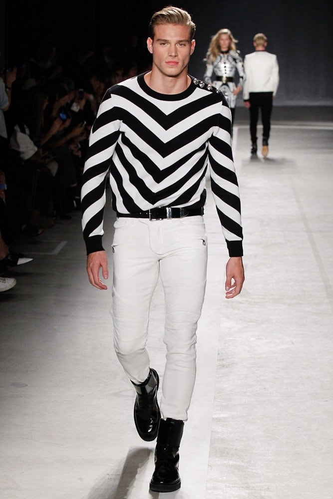 Balmain H&M 2015 Fall/Winter Runway Show