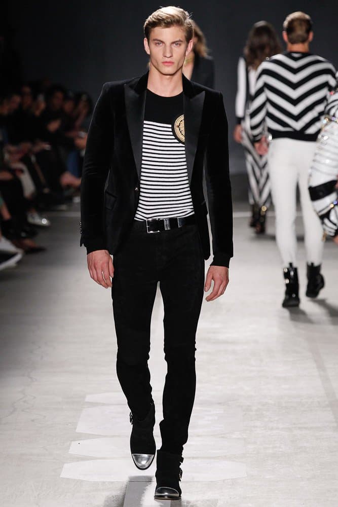 Balmain H&M 2015 Fall/Winter Runway Show