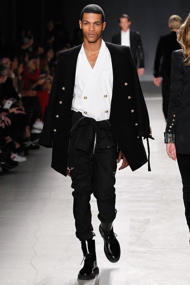 Balmain H&M 2015 Fall/Winter Runway Show