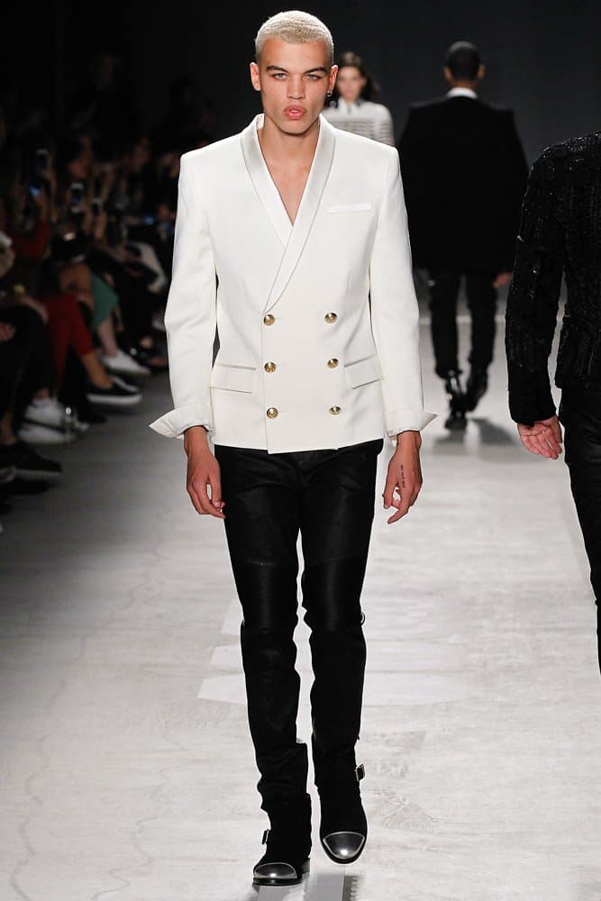 Balmain H&M 2015 Fall/Winter Runway Show
