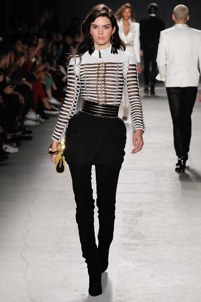 Balmain H&M 2015 Fall/Winter Runway Show