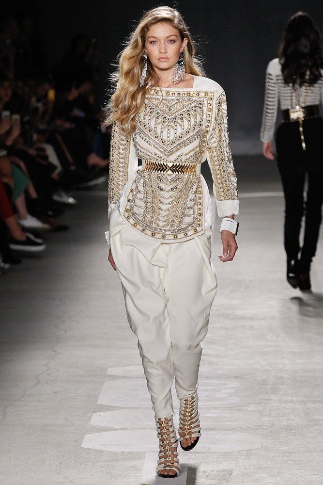 Balmain H&M 2015 Fall/Winter Runway Show