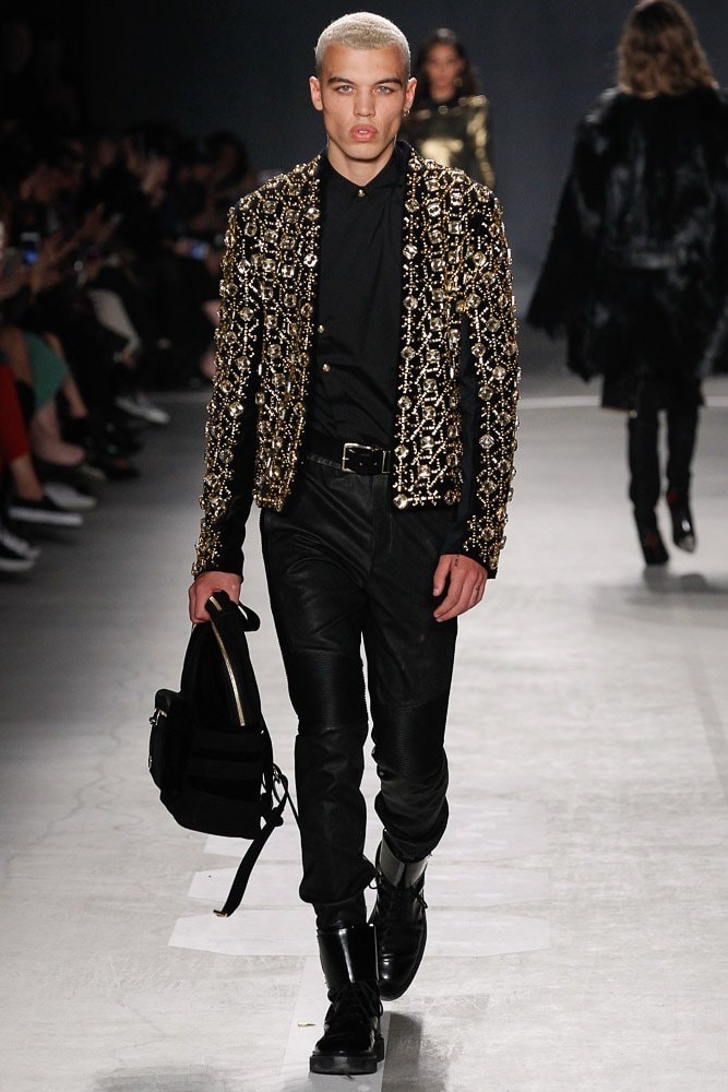 Balmain H&M 2015 Fall/Winter Runway Show