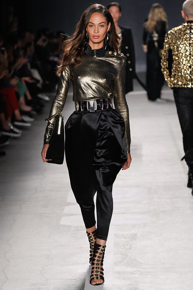 Balmain H&M 2015 Fall/Winter Runway Show