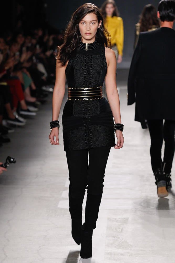 Balmain H&M 2015 Fall/Winter Runway Show